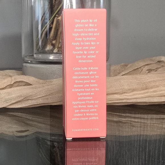 Summer Fridays Dream Lip Oil Pink Cloud - Picture 4 of 5